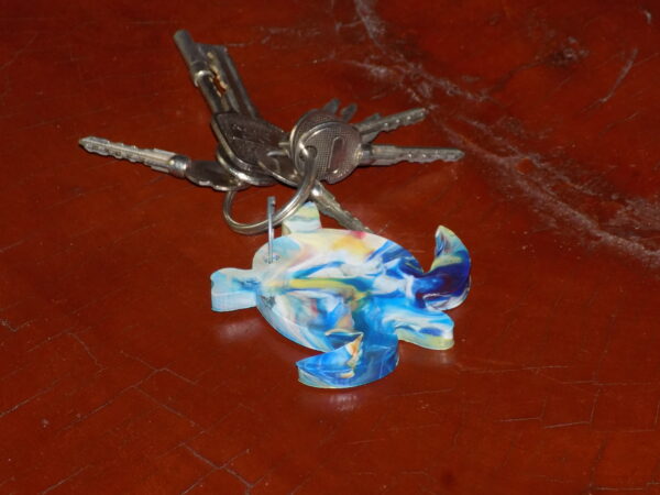 Plain Animal/Map Keyring